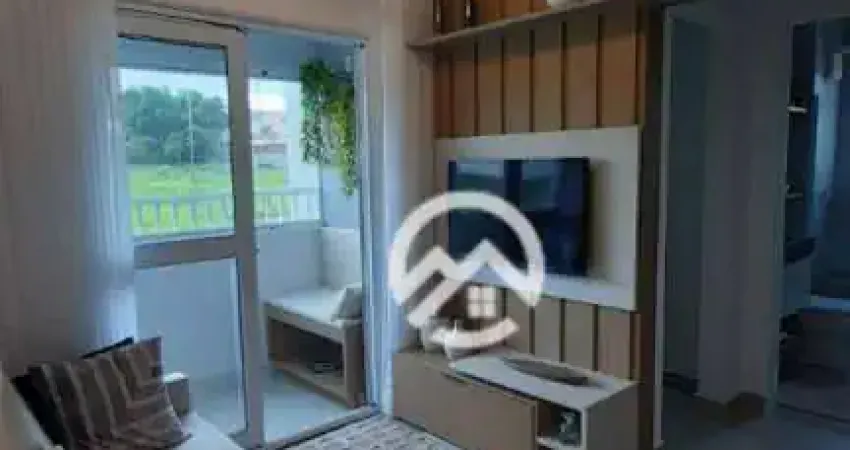 Apartamento com 2 dormitórios à venda, 49 m² por r$ 267.000,00 - jardim gurilândia - taubaté/sp