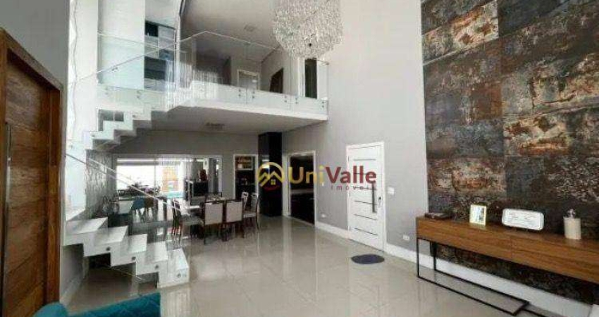 Casa com 3 dormitórios à venda, 322 m² por R$ 1.800.000,00 - Condomínio Ouro Ville - Taubaté/SP