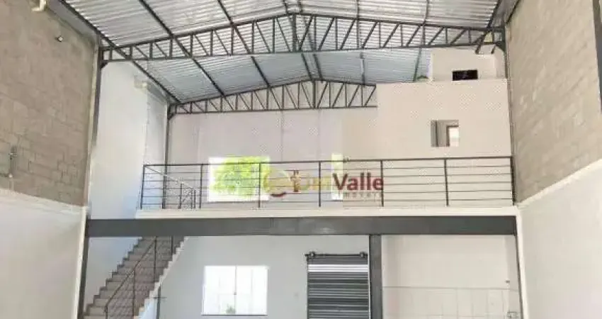 Galpão para alugar, 270 m² por r$ 5.500,00/mês - vista alegre - taubaté/sp
