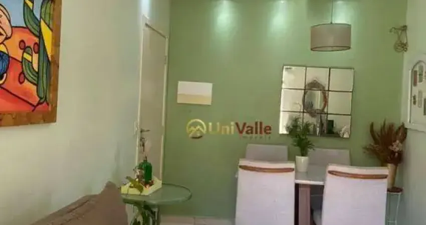 Apartamento com 2 dormitórios à venda, 49 m² por R$ 180.000 - Campos Elíseos - Taubaté/SP