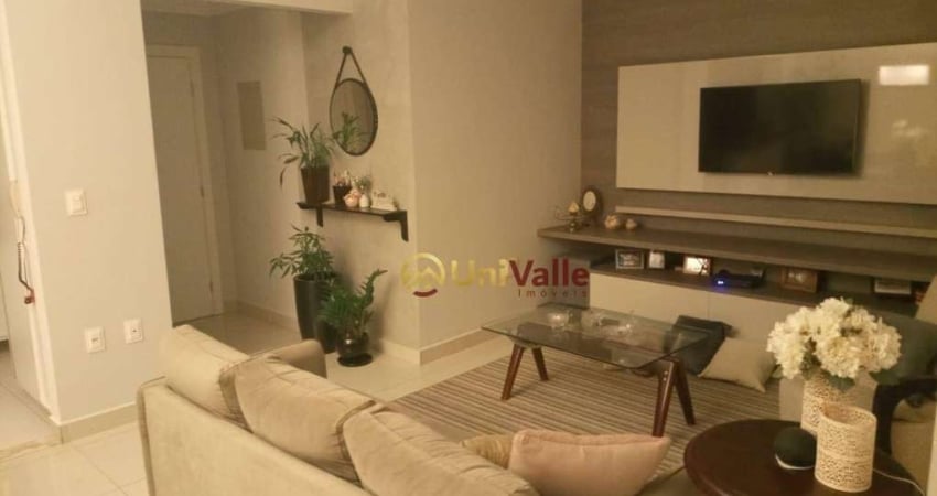 Apartamento com 3 dormitórios à venda, 110 m² por R$ 690.000,00 - Edifício Splendor Jaboticabeiras - Taubaté/SP