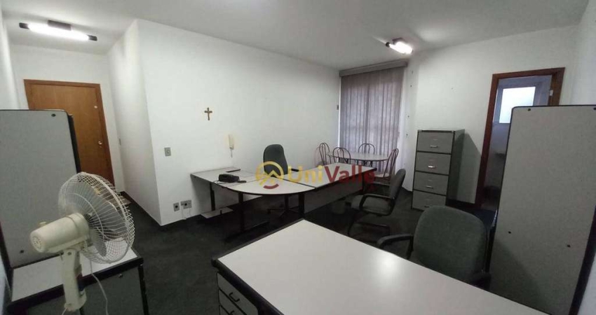 Sala, 27 m² - venda por R$ 110.000 ou aluguel por R$ 1.179/mês - Centro - Taubaté/SP