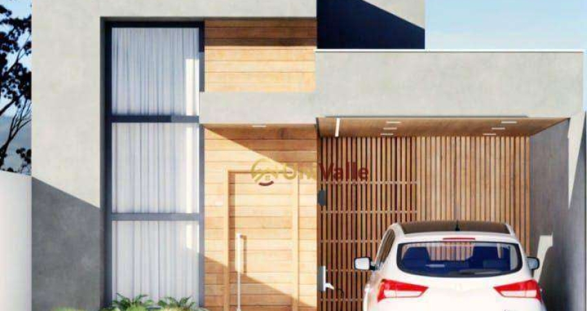 Casa com 3 dormitórios à venda, 103 m² por R$ 560.000 - Residencial Parque dos Sinos - Jacareí/SP