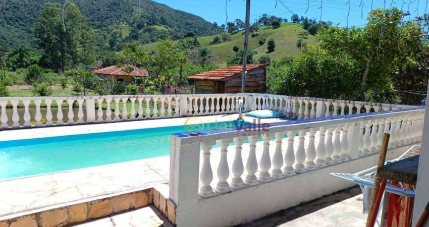Chácara com 3 dormitórios à venda, 5000 m² por R$ 500.000,00 - Cachoeira Grande - Lagoinha/SP