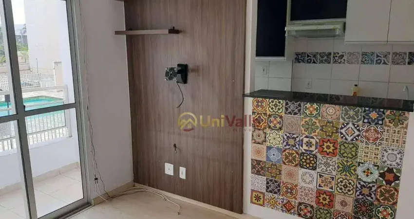 Apartamento com 2 dormitórios à venda, 56 m² por R$ 265.000 - Barranco - Taubaté/SP