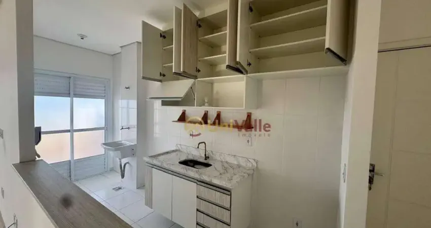 Apartamento com 2 dormitórios para alugar, 64 m² por r$ 2.570/mês - piracangaguá chácara flórida - taubaté/sp
