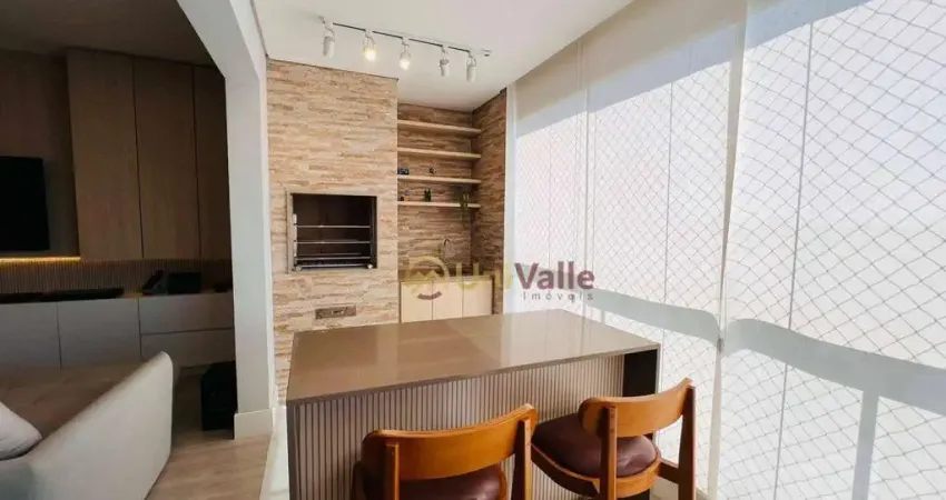 Apartamento com 3 dormitórios à venda, 109 m² por r$ 1.100.000 - condomínio lucca - taubaté/sp