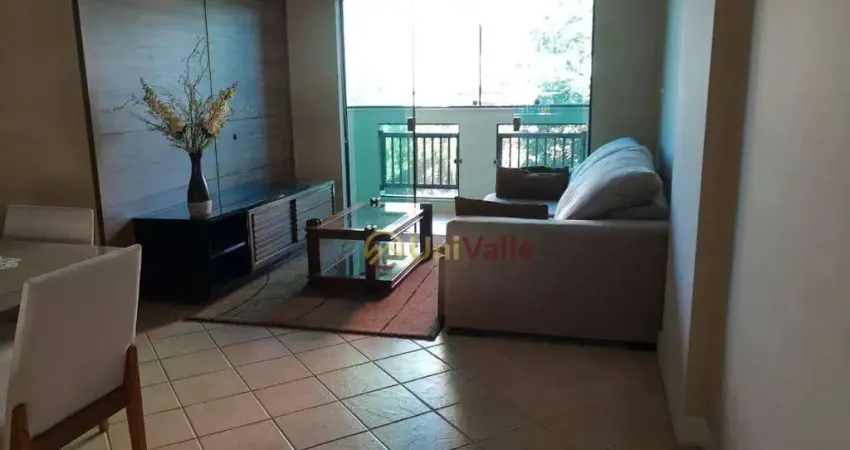 Apartamento com 1 dormitório para alugar, 102 m² por r$ 3.491,66/mês - jardim das nações - taubaté/sp