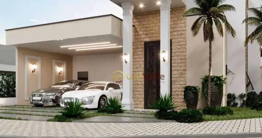 Casa com 4 dormitórios à venda, 200 m² por r$ 1.810.000 - condomínio ouro ville - taubaté/sp