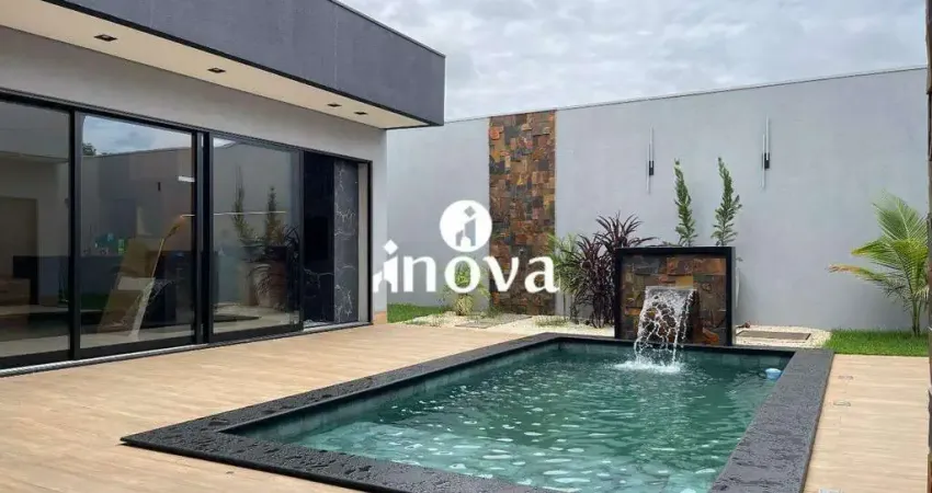 Casa em condomínio fechado com 3 quartos à venda no Residencial Mário de Almeida Franco, Uberaba 