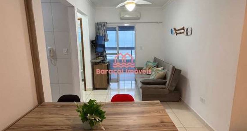 Apartamento em Praia Grande para Alugar 1 quarto, banheiro ,varanda gourmet