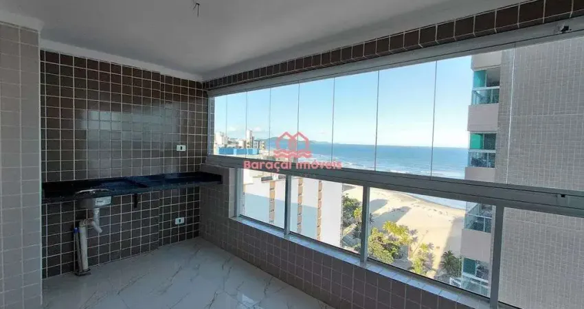 Apartamento para locação fixa na Mirim, 2 dorm, 1 suíte, vista mar e lazer