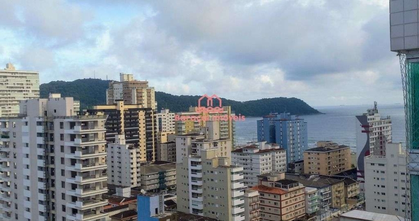 Apartamento Mobiliado, 3 suítes, 100 metros da praia, Boqueirão, Praia Grande/SP
