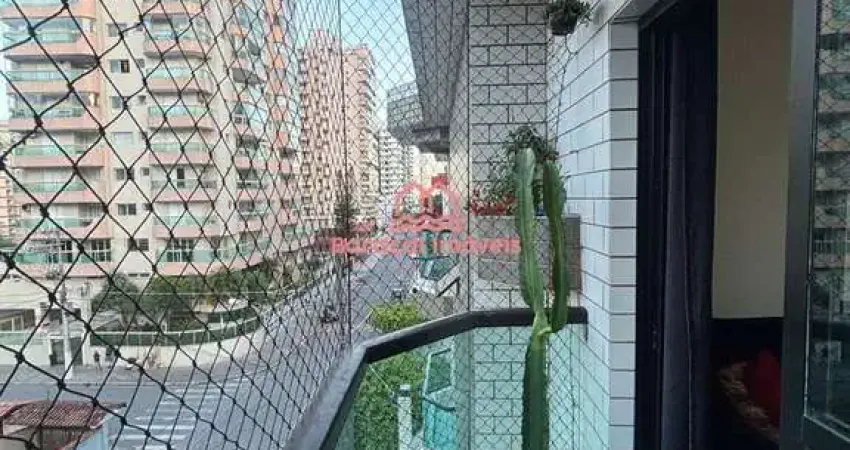 Apartamento  1 dormitório à venda, 52 m² por R$ 270.000- Ocian- Praia Grande/SP