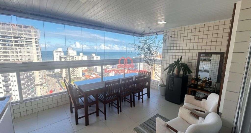 Apartamento 3 suítes à Venda em Vila Guilhermina, Praia Grande - SP MOBILIADO