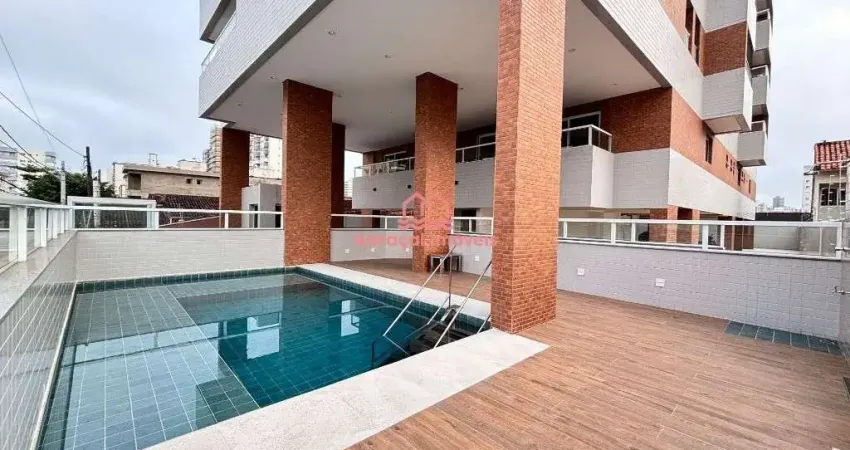Apartamento à Venda em Vila Guilhermina, Praia Grande - SP 1 QUARTO.