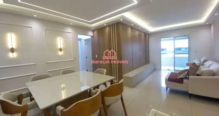 Apartamento à Venda em Vila Guilhermina, Praia Grande - SP MOBILIADO .
