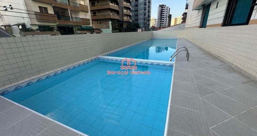 Apartamento com 1 Quarto à venda, 52m² por R$265.000,00 - Tupi - Praia Grande/SP