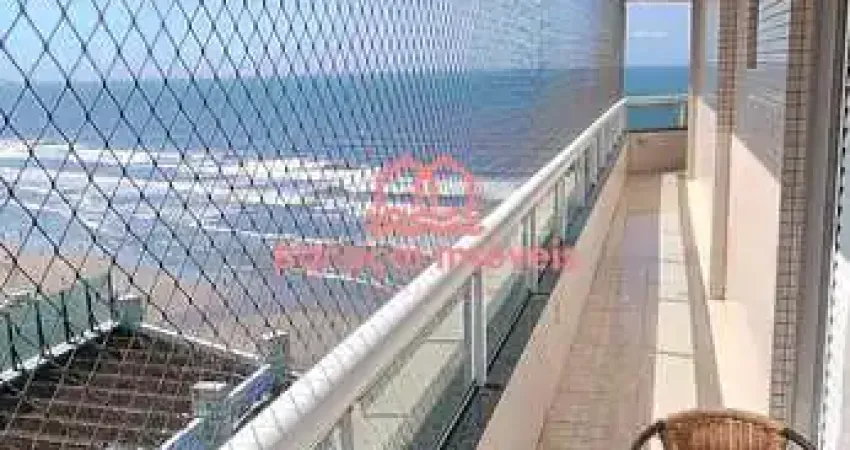 Apartamento frente mar  3 dorm. suíte 2 vagas  sacada vista em Praia Grande