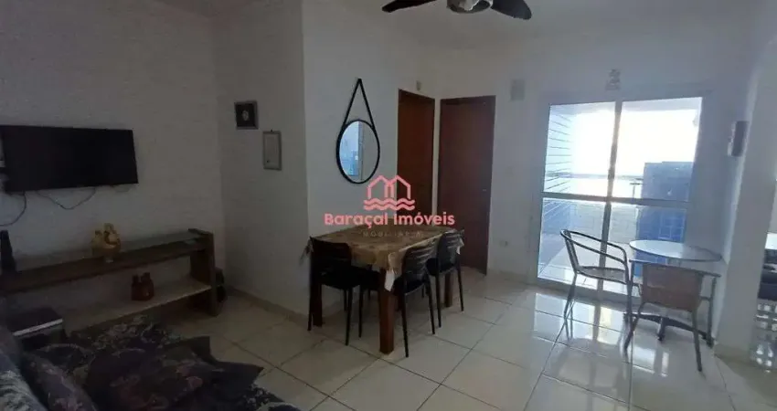 Apartamento 1 Quarto MOBILIADO COM VISTA MAR Maracanã, Praia Grande - SP