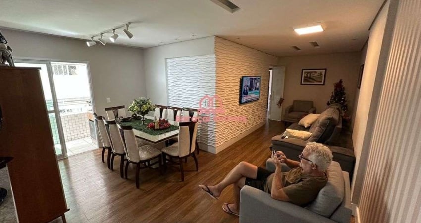 APARTAMENTO EM PRAIA GRANDE GUILHERMINA 3 DORM. LASER COMPLETO