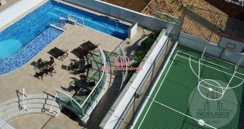 Excelente apartamento com área de lazer completo na Guilhermina, 2 vagas, 2 dorm