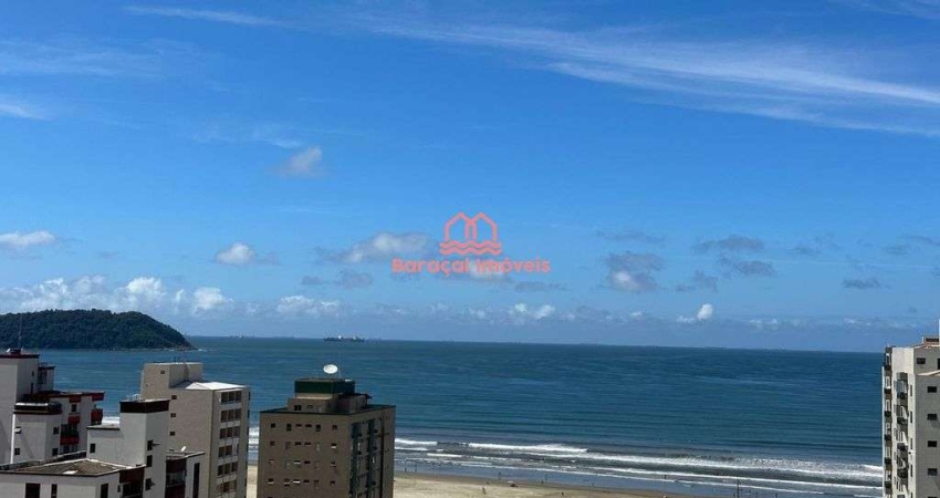 APARTAMENTO MOBILIADO VISTA MAR 2 DORMITÓRIOS LAZER COMPLETO
