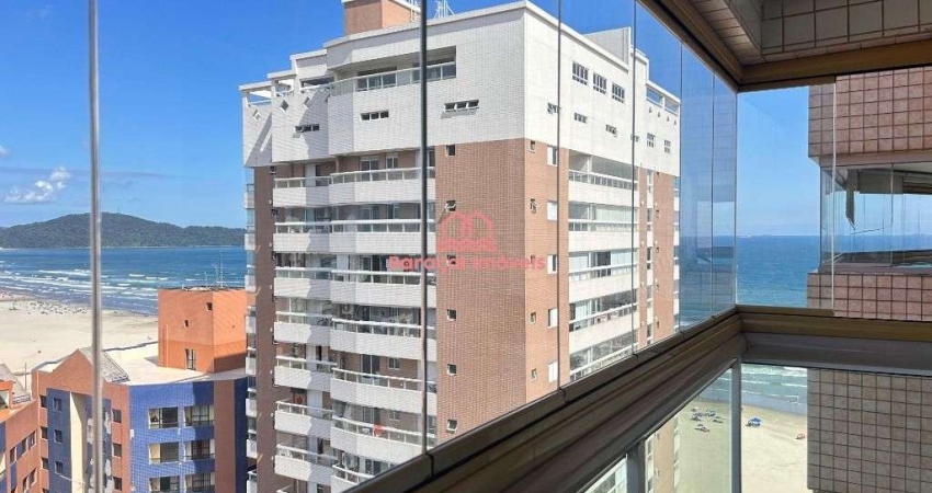 Apartamento com Vista Mar  2 quartos à venda, 86 m²  Aviação - Praia Grande/SP