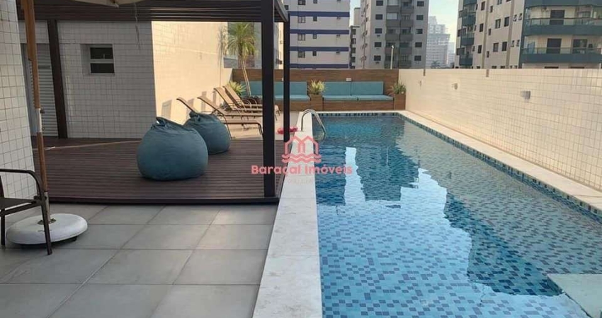 Apartamento à Venda em Aviação, Praia Grande - SP 3 quartos com vista mar