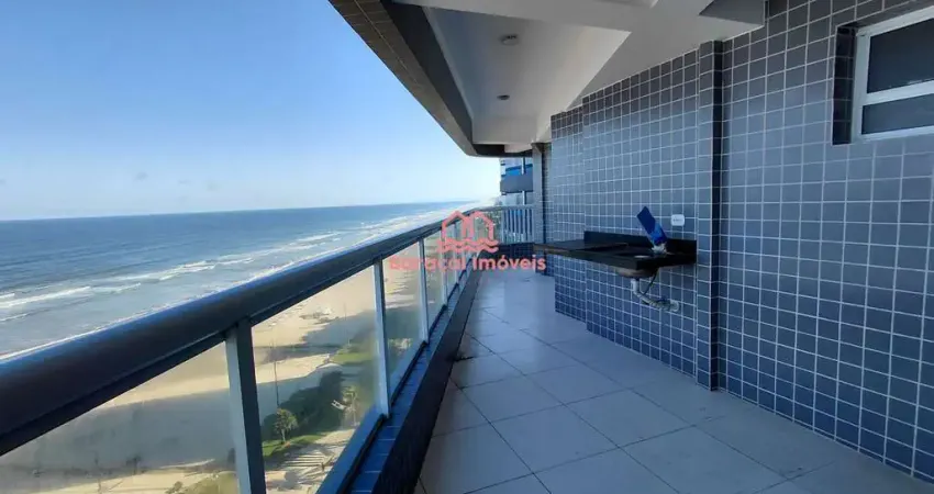 Excelente apartamento frente mar,  bairro Caiçara,  3 quartos , lazer completo