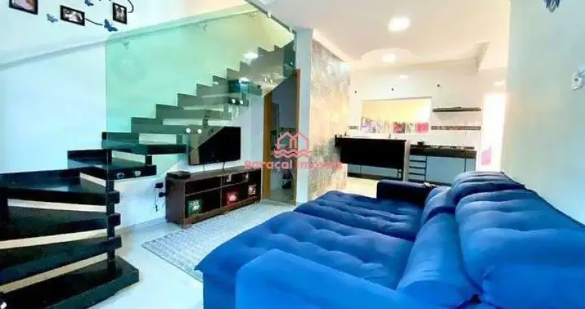 SOBRADO EM CONDOMINIO COM 3 QUARTOS E DEM. DEPENDENCIA MARACANA PRAIA GRANDE