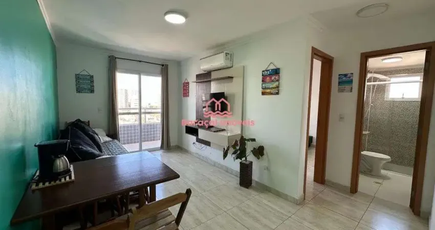 Apartamento para venda mirim, praia grande - sp 1 quarto com sacada