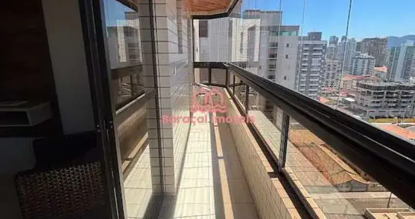Apartamento prédio frente mar com 1 quarto à venda 62m² por r$380.000 - caiçara