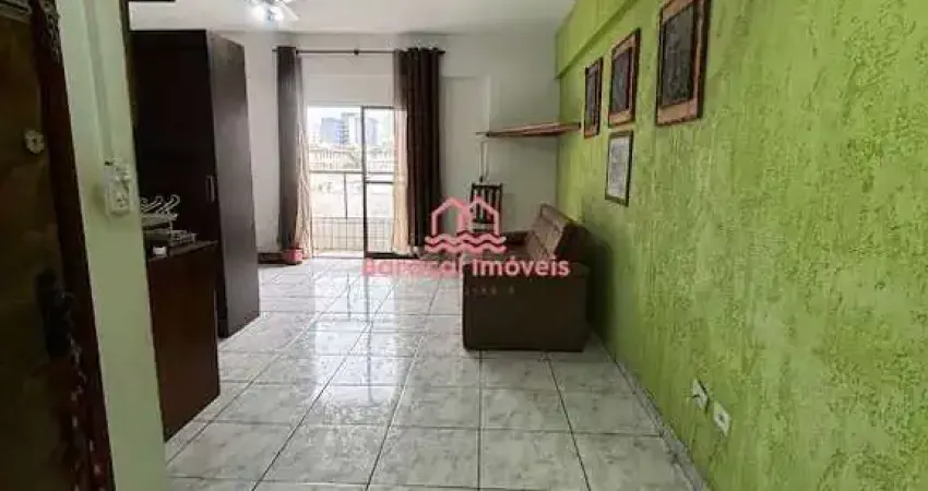 Kitnet em condomínio para alugar no centro da  ocian, praia grande - sp