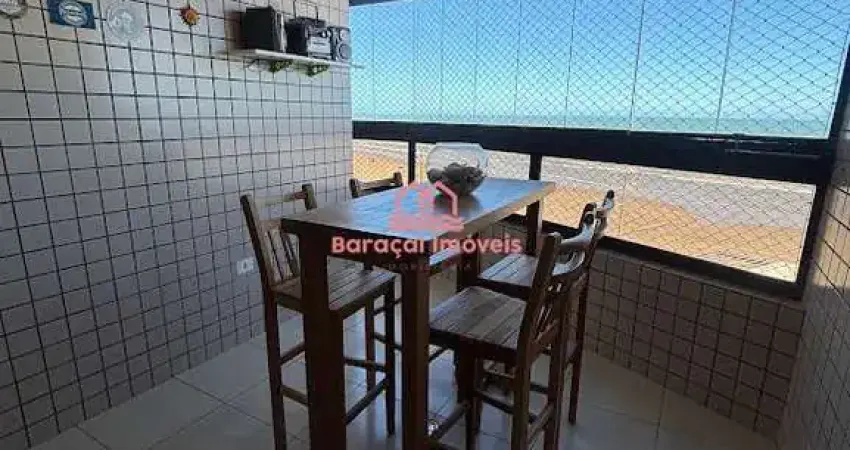 Apartamento frente mar com 3 quartos à venda 110m² por r$800.000 - caiçara