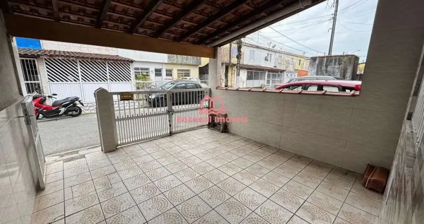 Sobrado geminado à venda ,nova mirim, 2 quartos, 1 vaga, quintal nos fundos