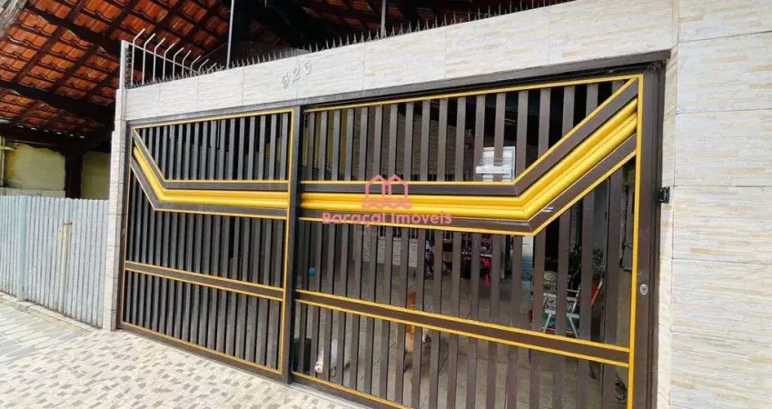 Casa geminada 2 quartos sendo 1 suíte garagem 2 autos Caiçara Praia Grande