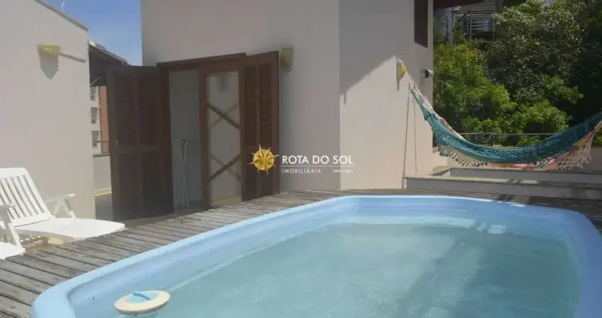 Las condes residencial cobertura com piscina à venda praia bombinhas sc