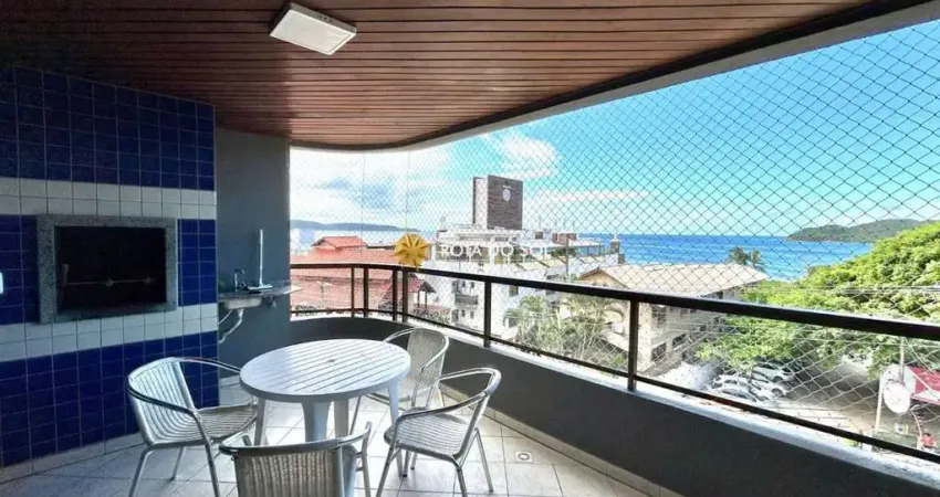 Baía azul residencial apartamento vista mar 3 quartos à venda praia bombinhas sc