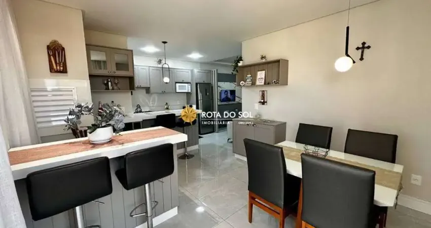 Maré cheia residencial apartamento 2 suítes mobiliado praia bombas bombinhas sc