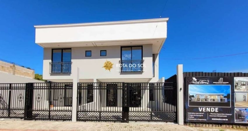 Sobrado 3 suítes pronto com piscina Praia Bombas Bombinhas