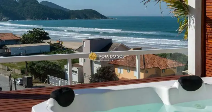 Mar de fora residencial cobertura duplex jacuzzi à venda praia mariscal bombinhas sc