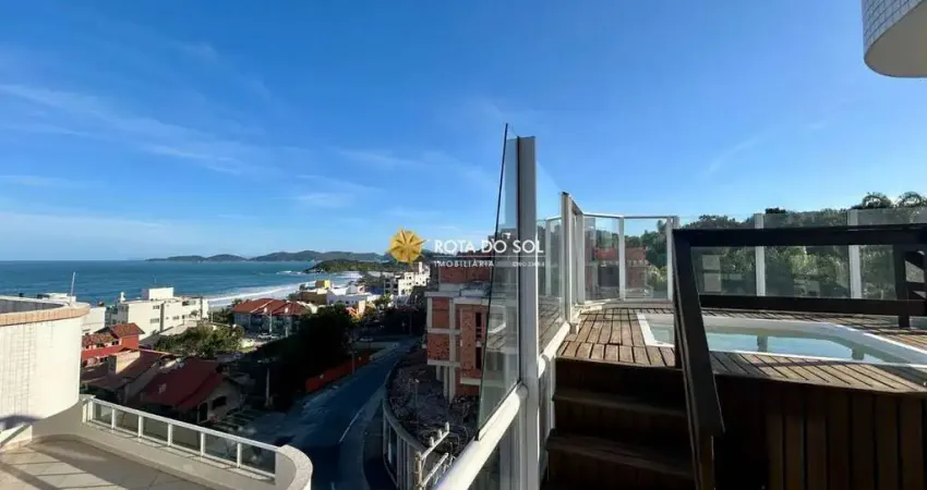 Acrópole residencial cobertura vista mar mobiliada à venda praia quatro ilhas bombinhas sc