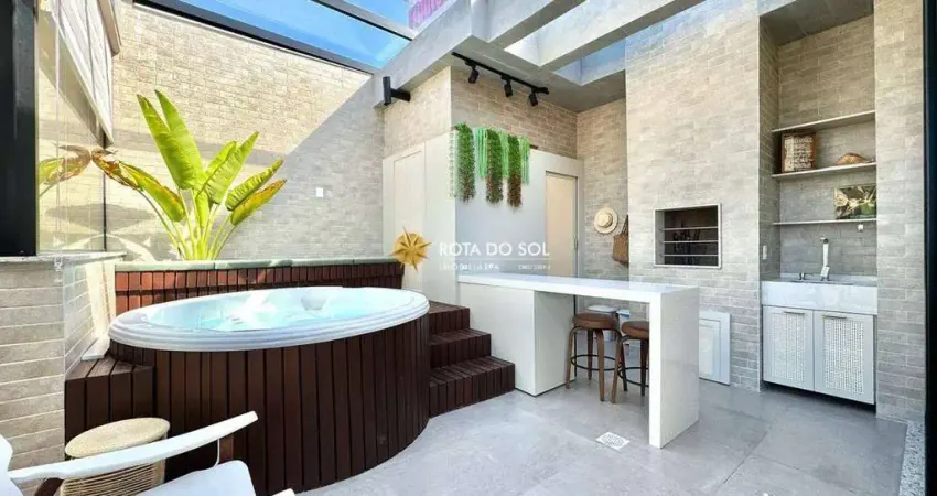 Excellence residence cobertura 3 suítes alto padrão vista mar praia canto grande bombinhas sc