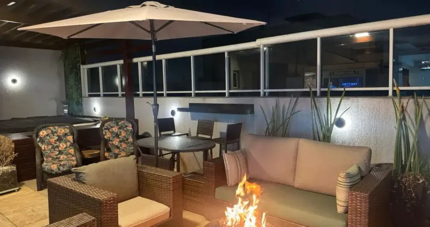 Cobertura duplex no condomínio castanheira | taboão da serra