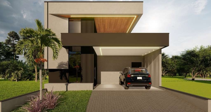 Casa Térrea de 144,00m³, Localizada no Condomínio Reserva Ipanema I.