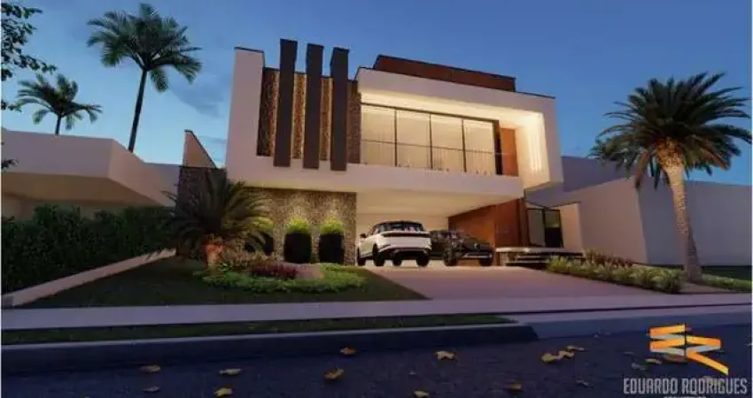 Linda Casa no Condomínio Alphaville Nova Esplanada 4  com 400m².