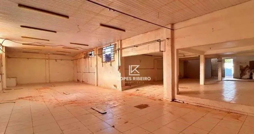 Salão para alugar, 500 m² por r$ 3.300,00/mês - jardim sartori - santa bárbara d'oeste/sp