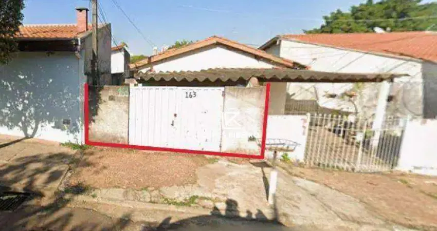 Casa com 1 dormitório à venda, 64 m² por r$ 185.000,00 - vila diva - santa bárbara d'oeste/sp
