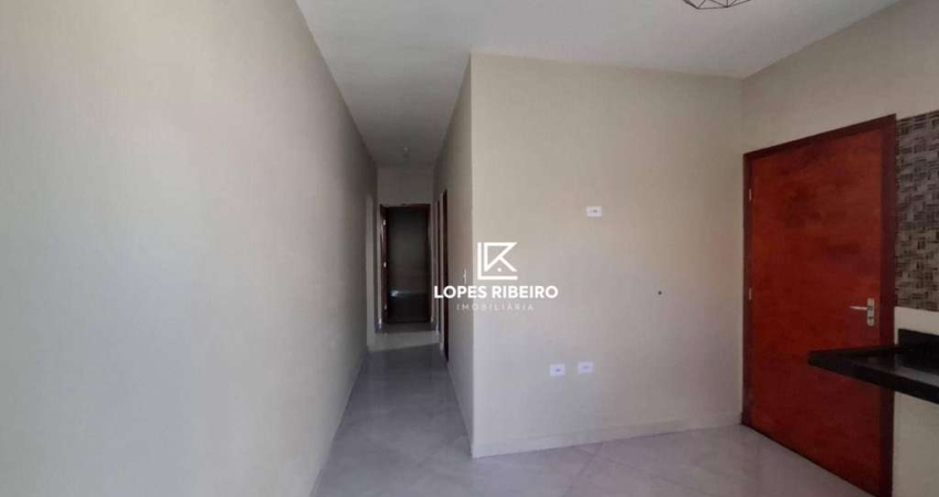 Casa com 2 dormitórios para alugar, 42 m² por R$ 1.280,00/mês - Jardim Batagin - Santa Bárbara D'Oeste/SP